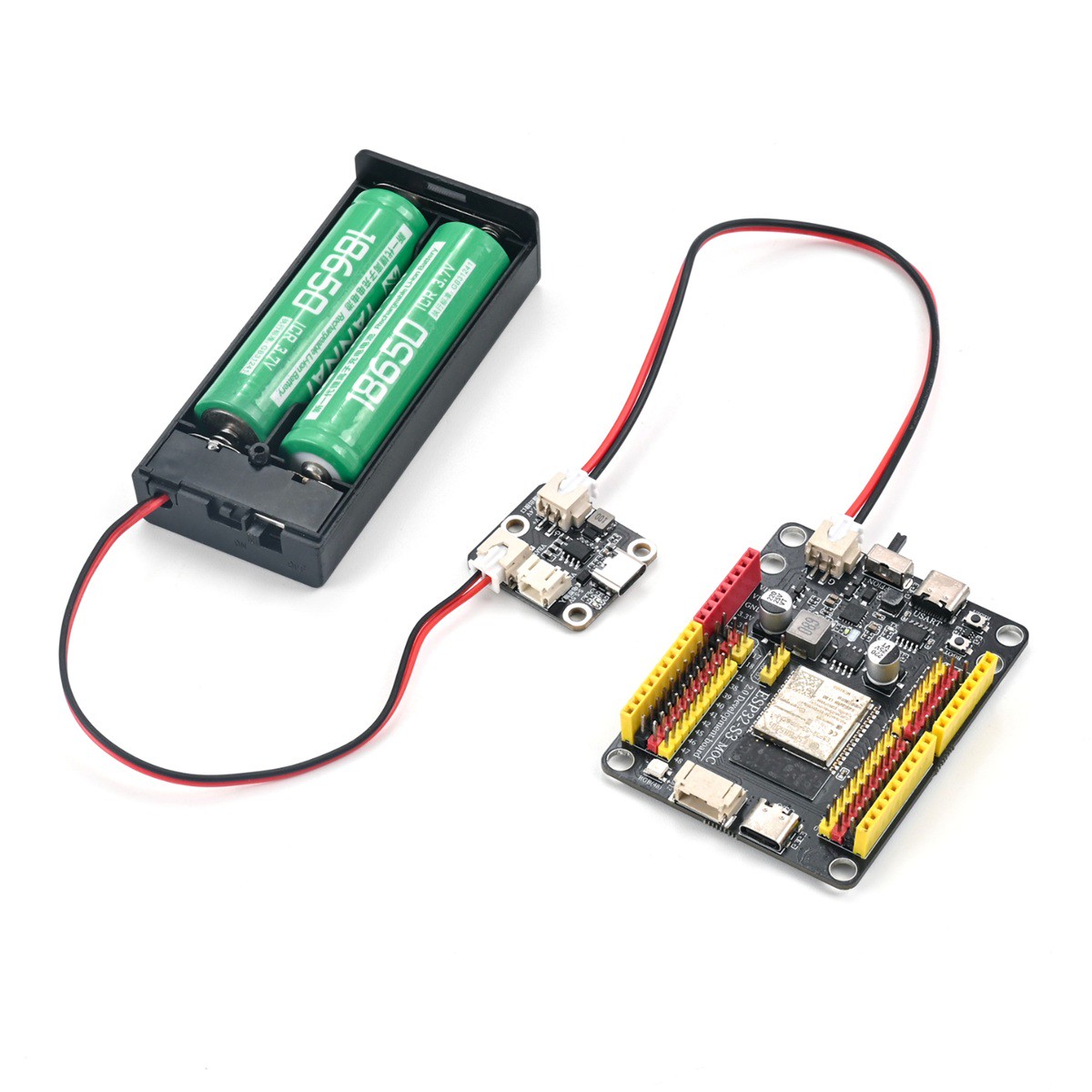 HS-P08 7.4V Lithium Battery Charging Module Physical Connection Diagram 5
