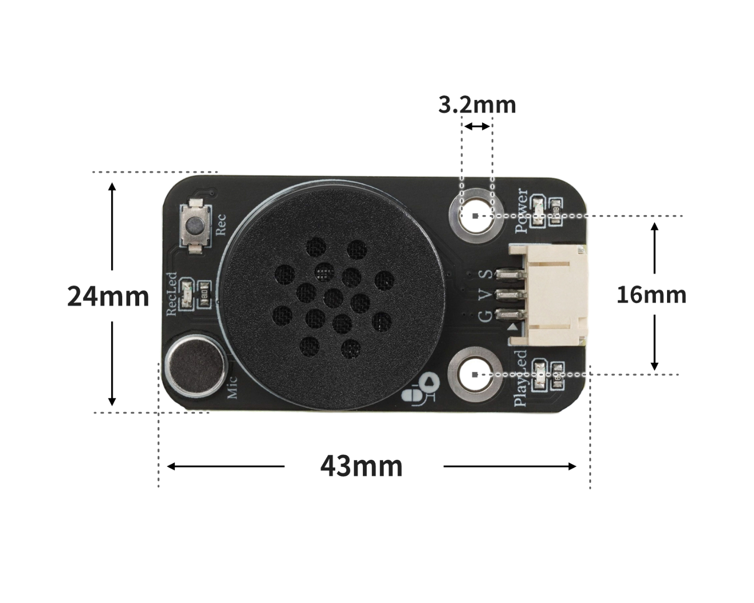HS-F29-P 语音录放模块