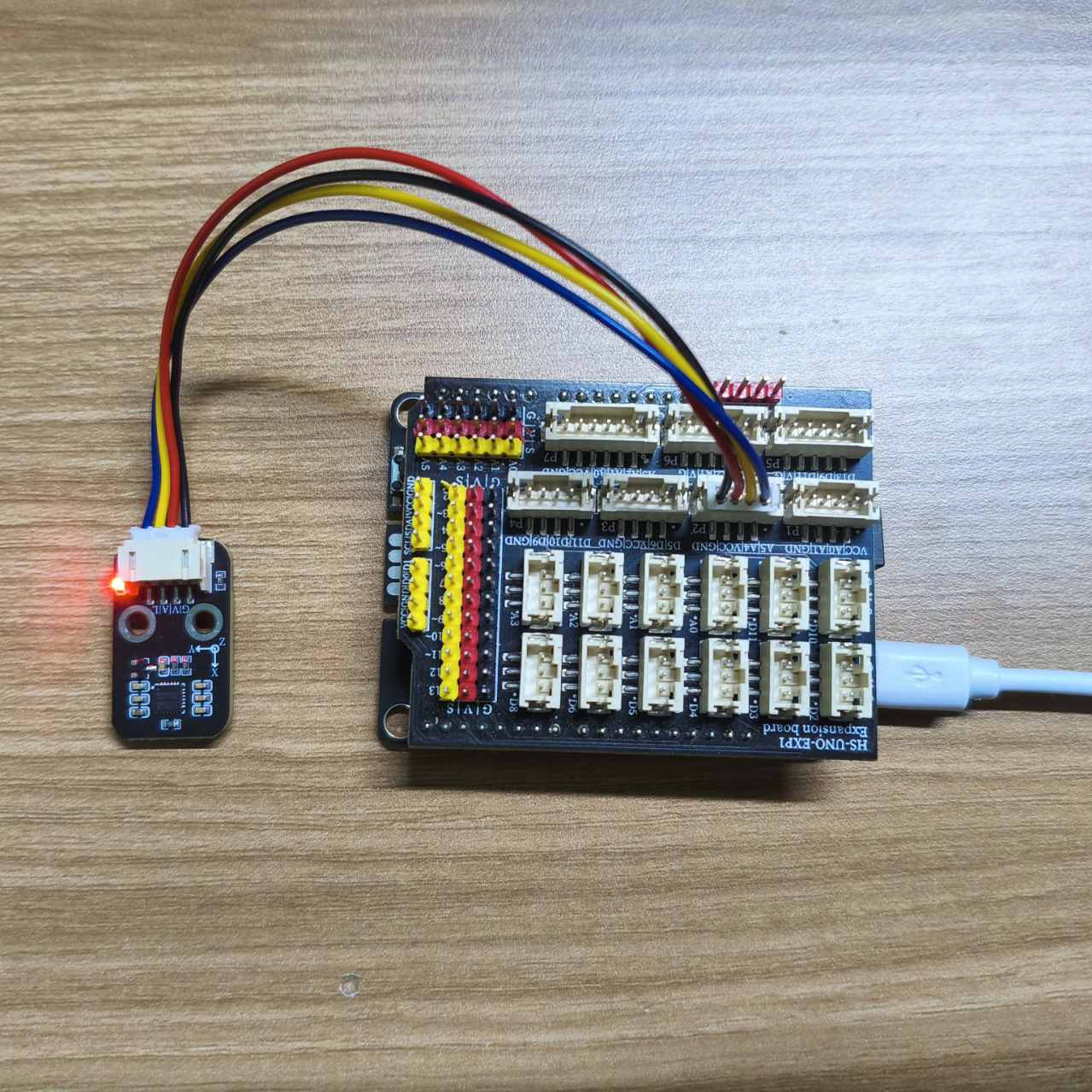 HS-S48P MPU6050陀螺仪模块