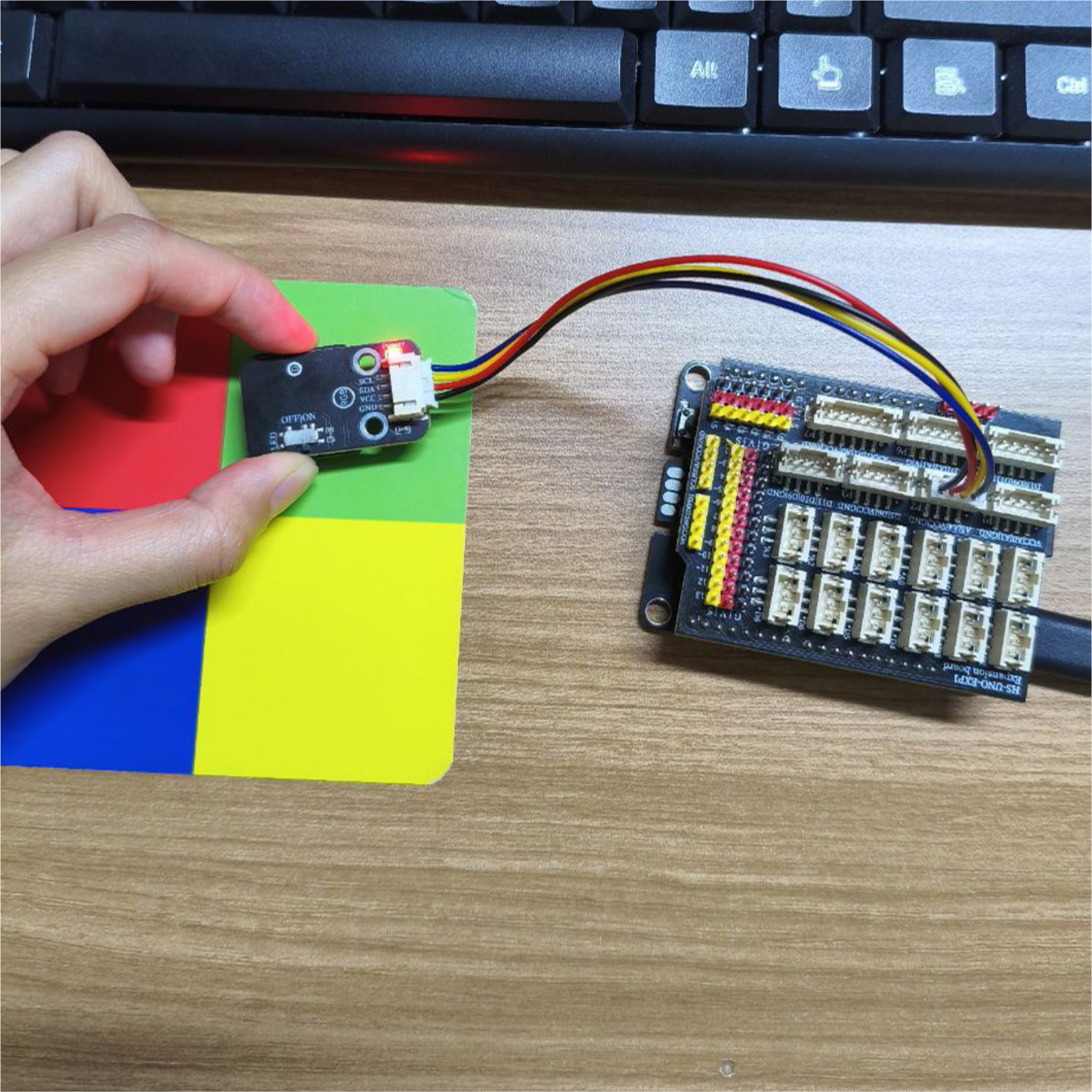 HS-S63-P TCS3472颜色传感器 HS-S63-P TCS3472颜色传感器