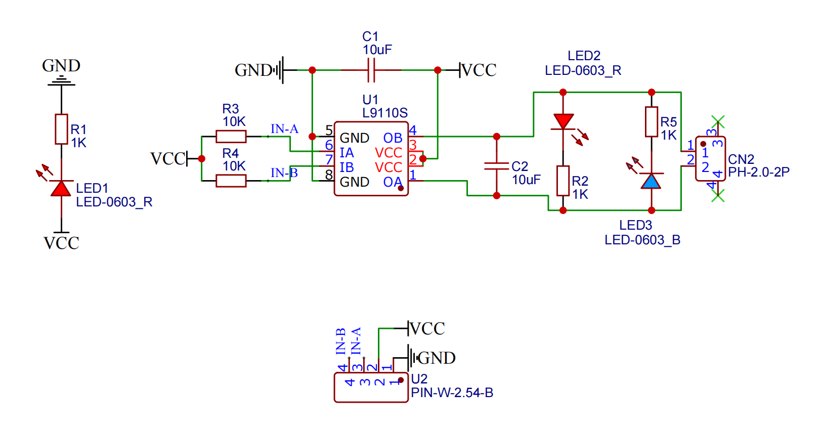 HS-F04L 电机驱动模块
