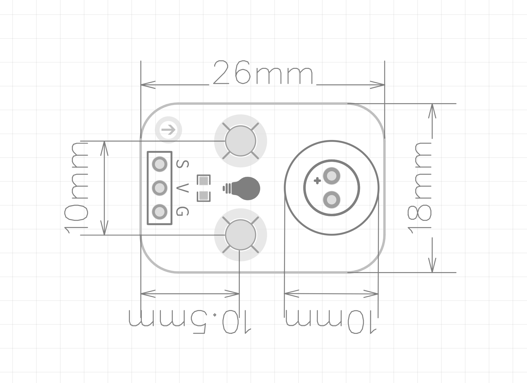 HS-F08A/B  LED 灯模块