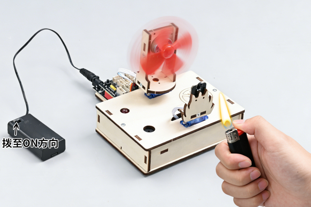 HS-E32 火焰追踪警报灭火装置 HS-E32 火焰追踪警报灭火装置