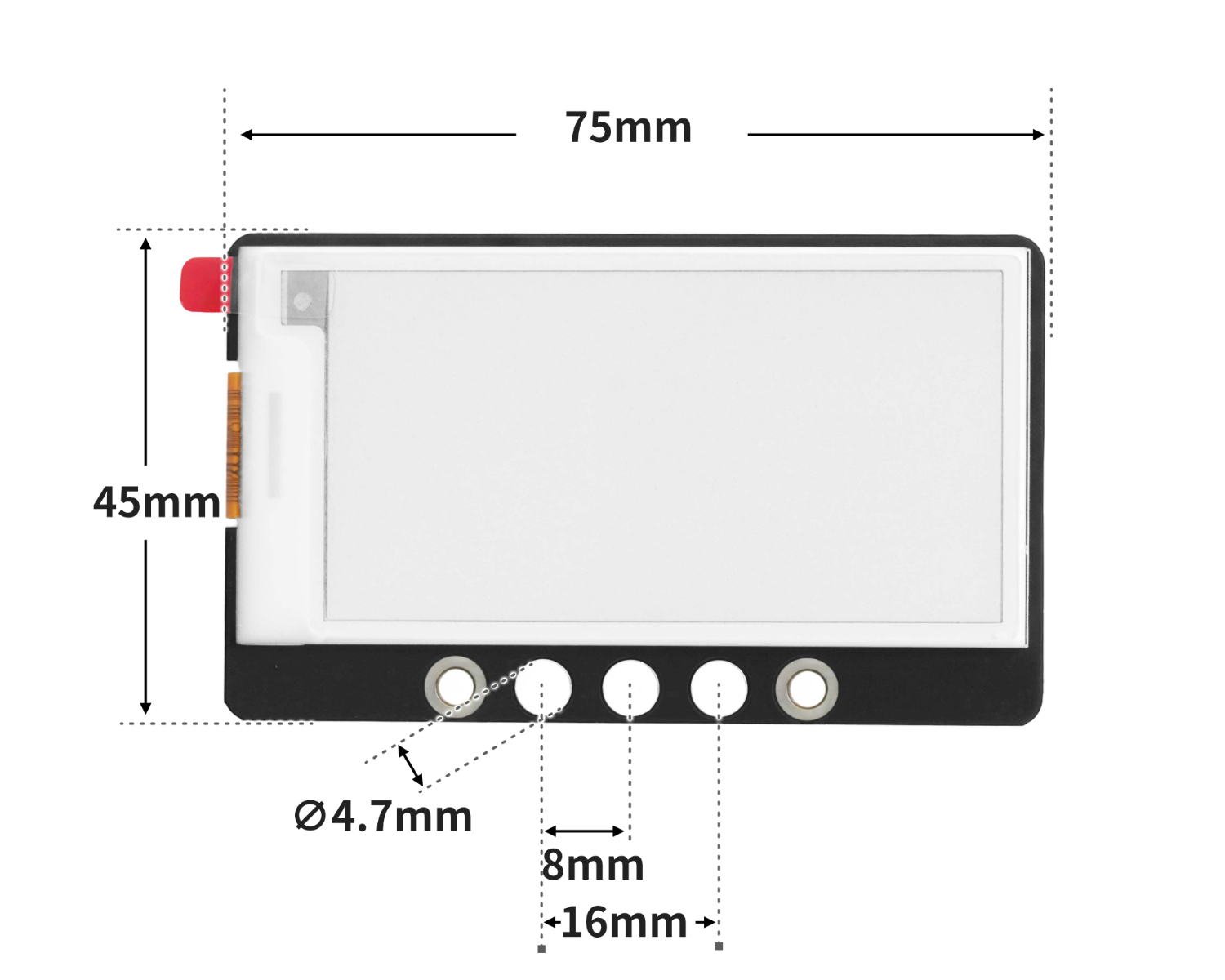 HS-F30-PL 2.66寸电子墨水屏