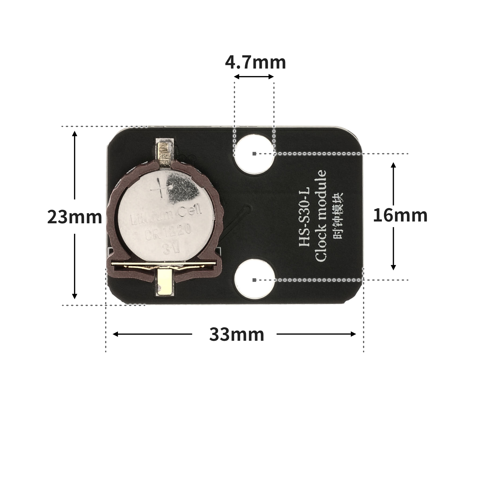 HS-S30L 时钟模块 HS-S30L 时钟模块