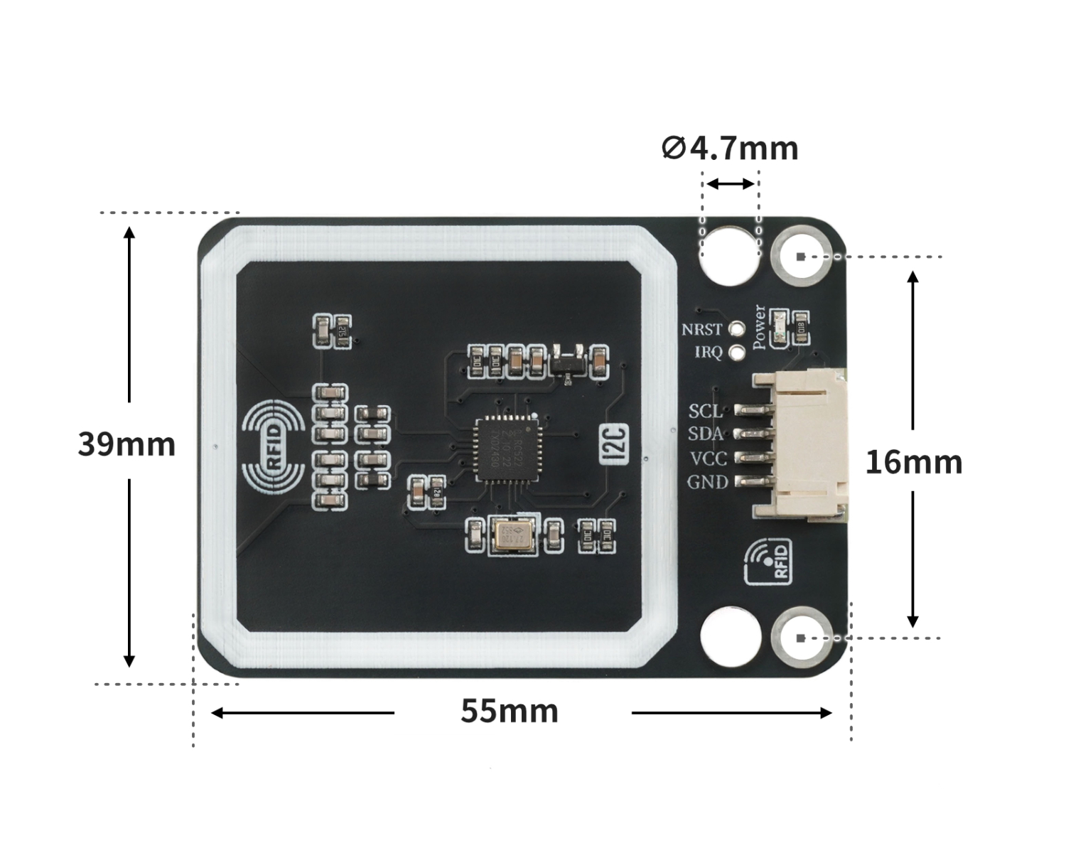 HS-S62A-PL 射频感应读写模块