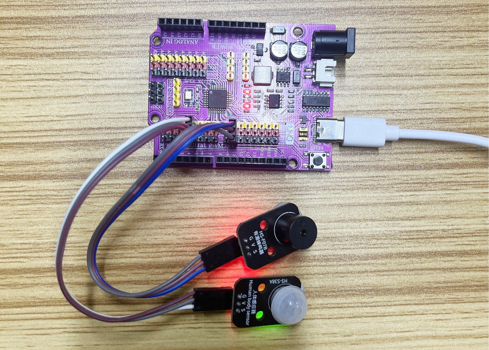 HS-S38A 人体感应器 HS-S38A 人体感应器