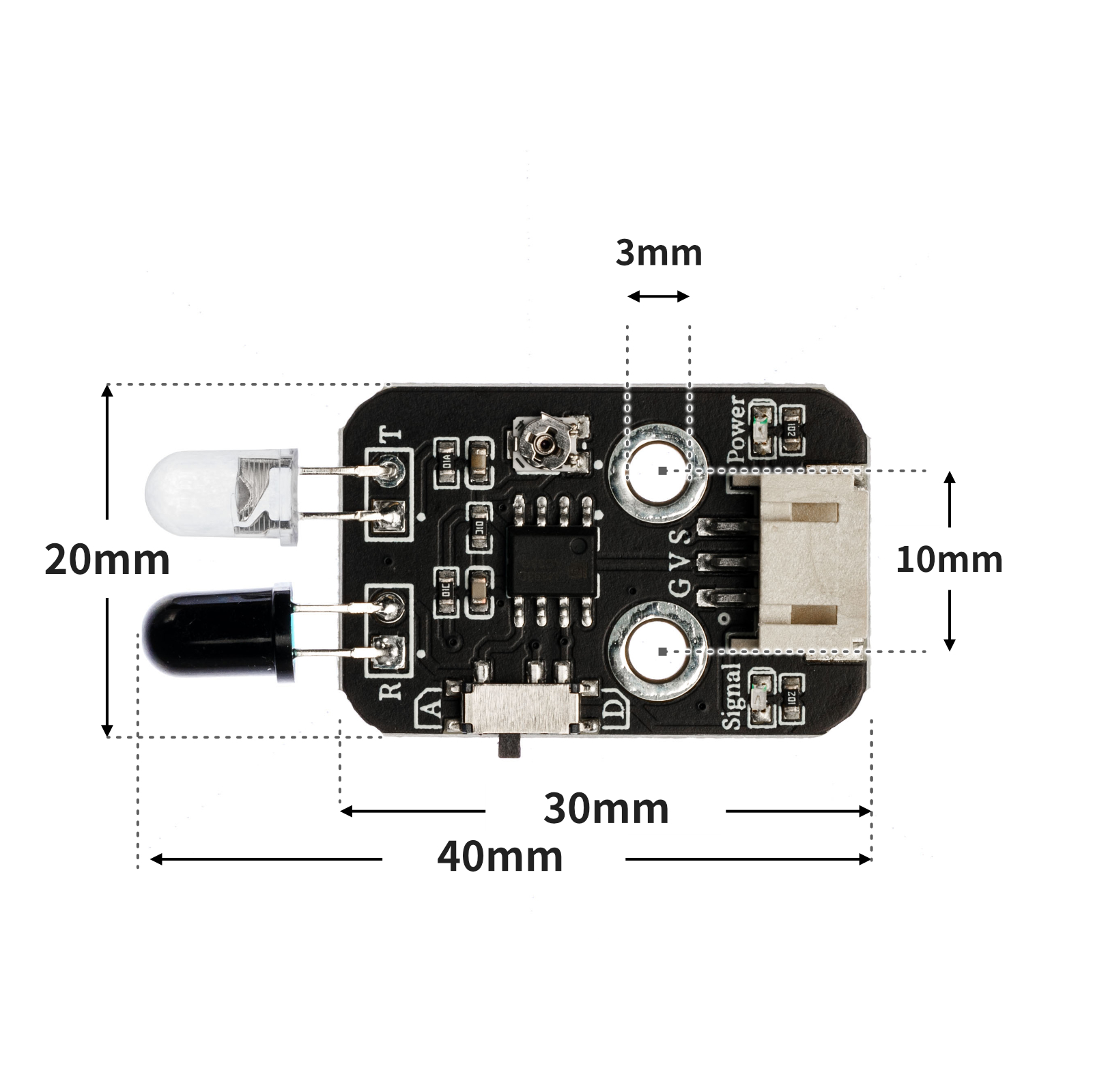 HS-S02P 红外传感器（避障模块）