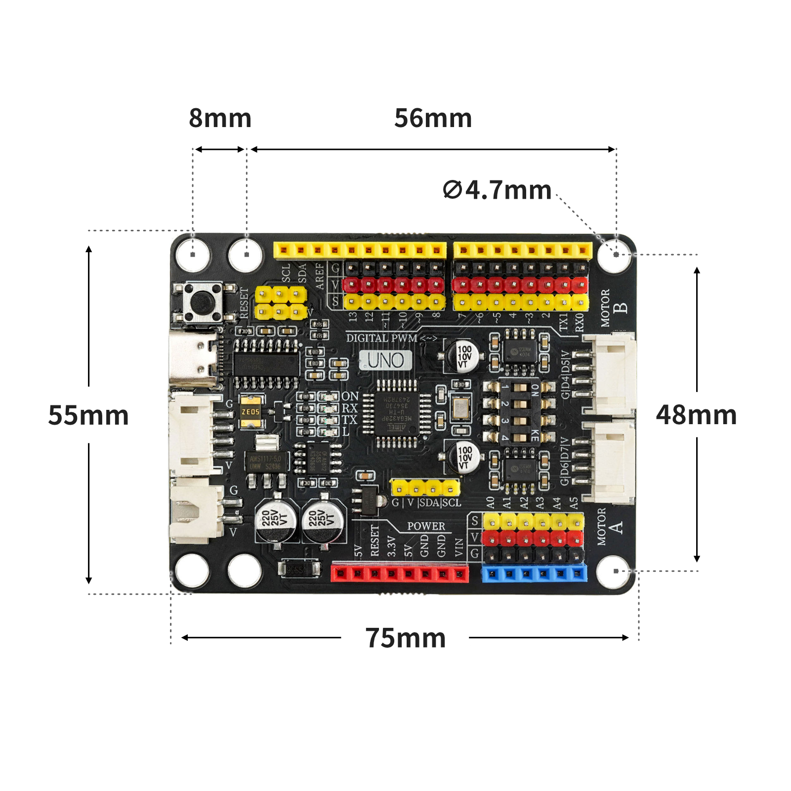 UNO MOC Driver 开发板  /  UNO MOC Driver 2.0开发板