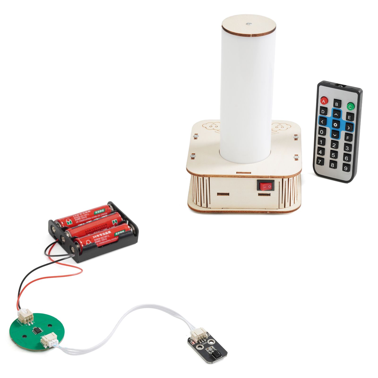 HE-06 红外遥控炫彩灯模块套件