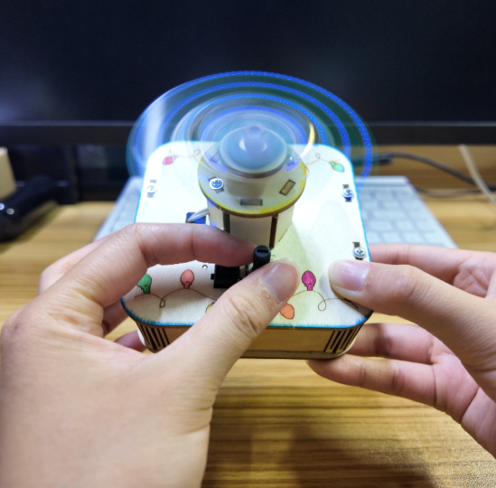 HE-13B 旋转七彩灯模块套件