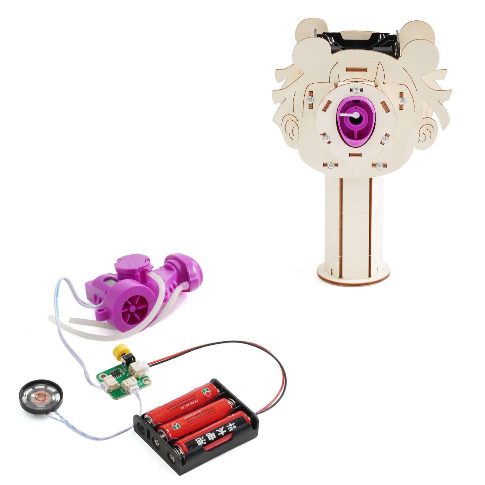 HE-80 手持电动泡泡机模块套件