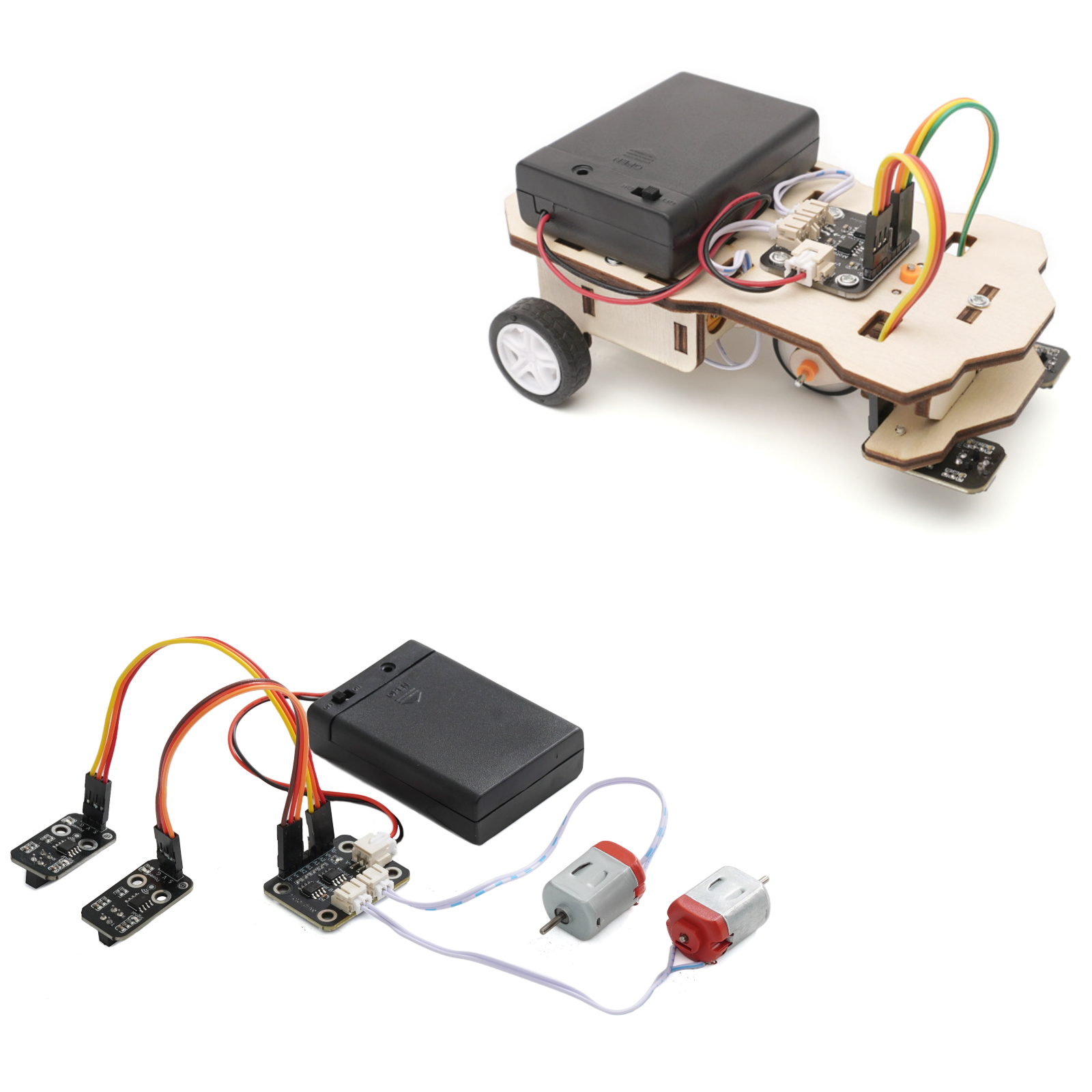 循迹小车模块套件